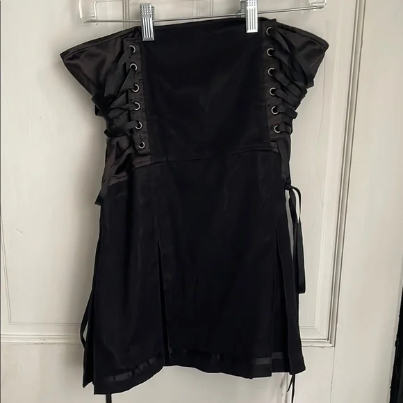 chinese dress ladies Black Fallen Angel Dress-Dresses-Lip Service XXL / Black main image 0